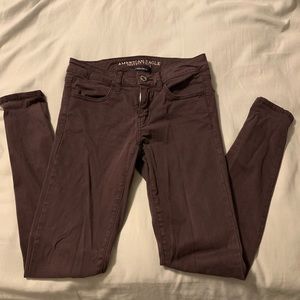 American Eagle Sateen Power Stretch Jegging